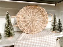 Load image into Gallery viewer, Flat Wicker Place Setting Basket
